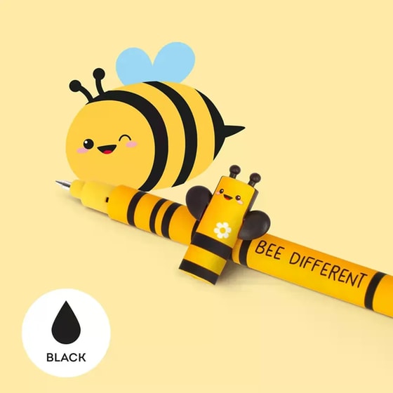 Στυλό Gel Legami Erasable Bee 0.7 mm Μαύρο image 2
