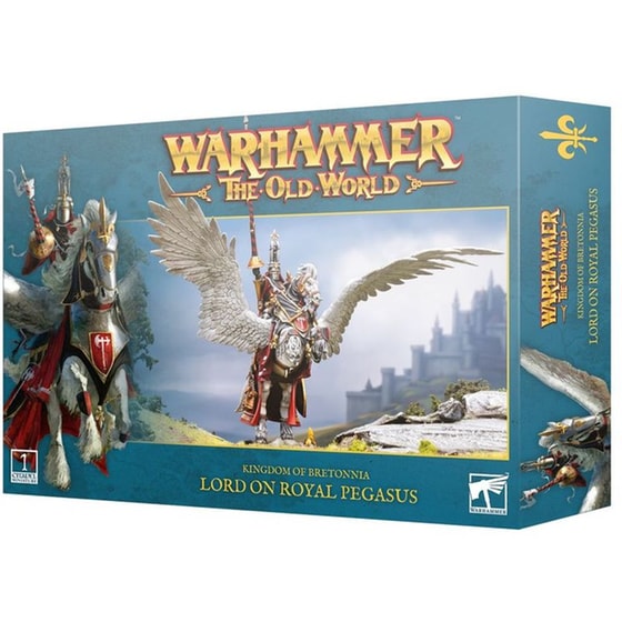 Kingdom Of Bretonnia: Lord On Royal Pegasus Warhammer GAMES WORKSHOP image 0