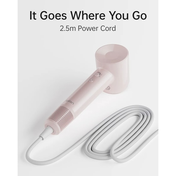 LAIFEN SE LITE Σεσουάρ Μαλλιών 1400 W Ροζ image 5