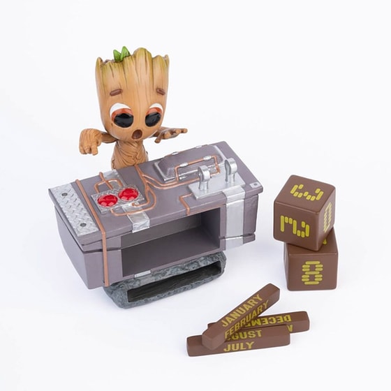 Διαρκές 3d Ημερολόγιο Marvel Groot Death Button image 1