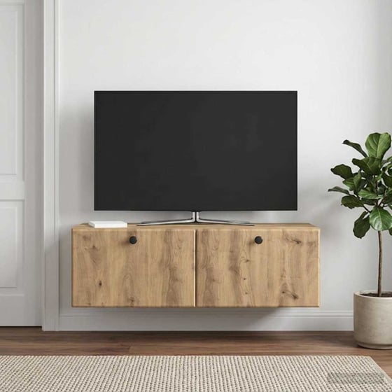 Επιτοίχιο Έπιπλο Τηλεόρασης VidaXL 98x31x30 cm image 2