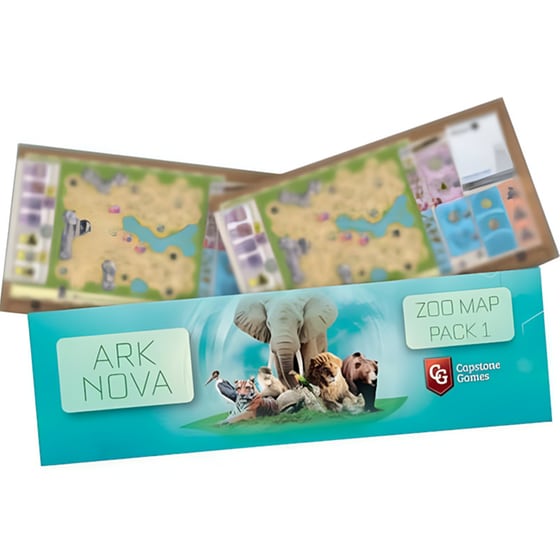 Επέκταση Παιχνιδιού Feuerland Spiele Ark Nova Zoo Map Pack 1 Επιτραπέζιο (Feuerland Spiele) image 0