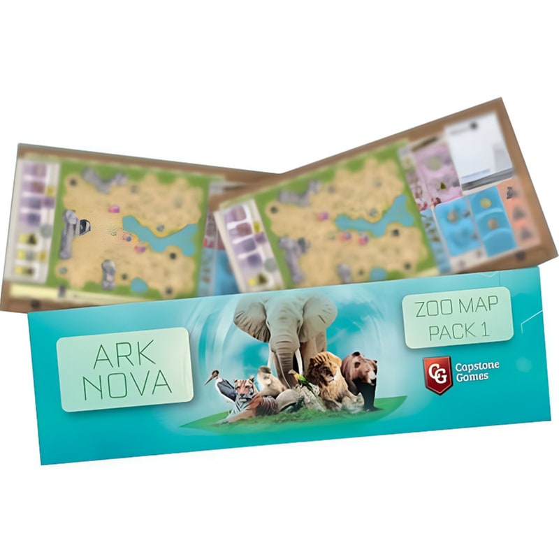 FEUERLAND SPIELE Επέκταση Παιχνιδιού Feuerland Spiele Ark Nova Zoo Map Pack 1 Επιτραπέζιο (Feuerland Spiele)