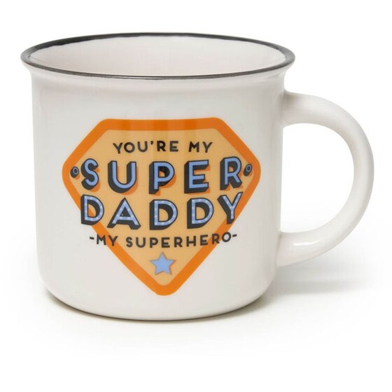Κούπα Legami Buongiorno Super Daddy Superhero Πορσελάνινη 350 ml - Λευκό image 0