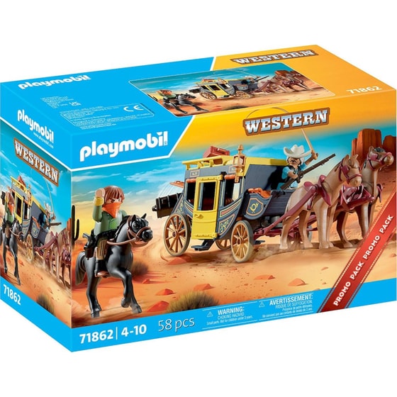 PLAYMOBIL®&nbsp; Western Άμαξα Άγριας Δύσης (71862) image 0