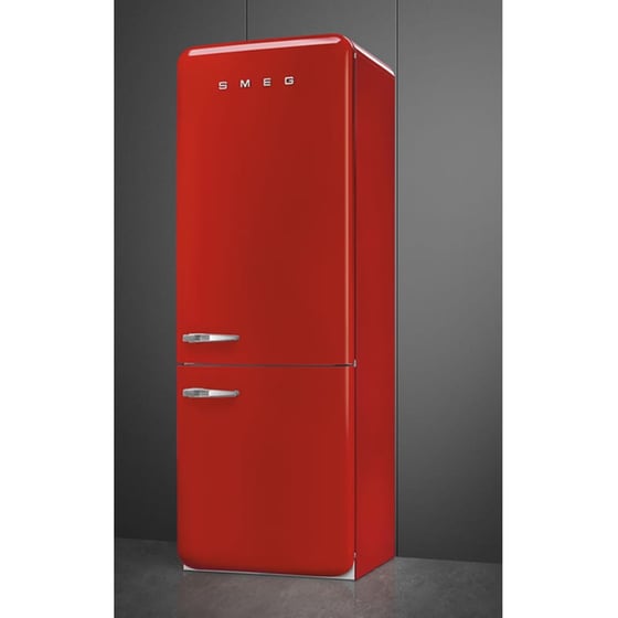 SMEG FAB38RRD5 Total No Frost 481 Lt Κόκκινο Ψυγειοκαταψύκτης image 4