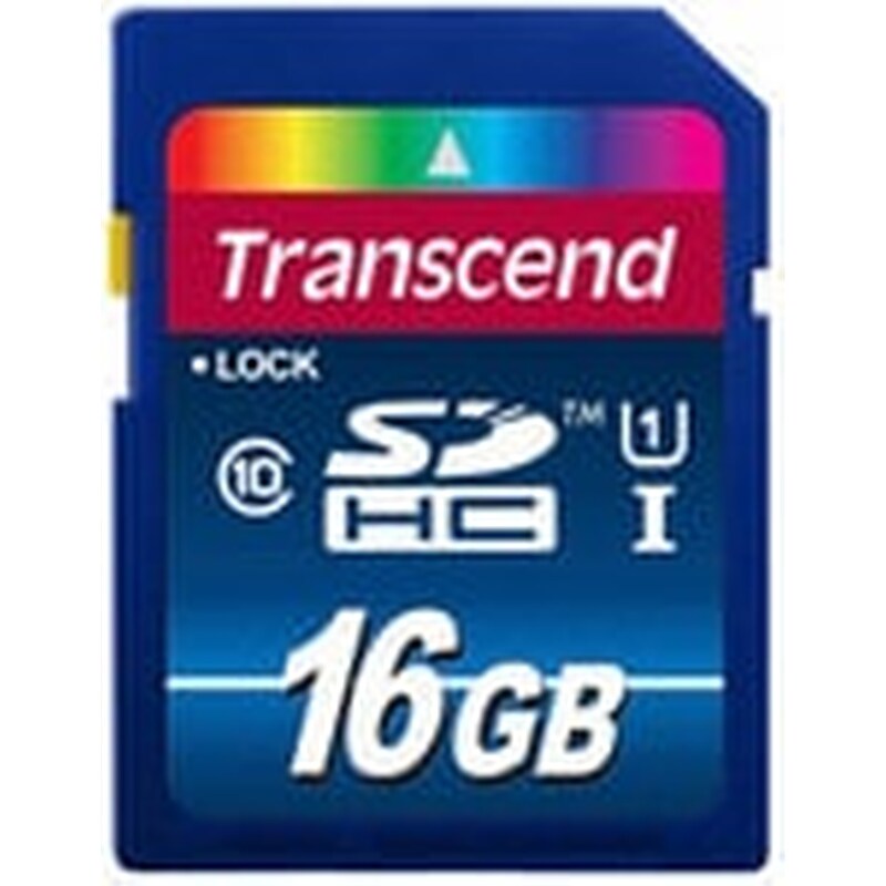 Transcend Premium SDHC 16GB Class 10 U1 UHS-I
