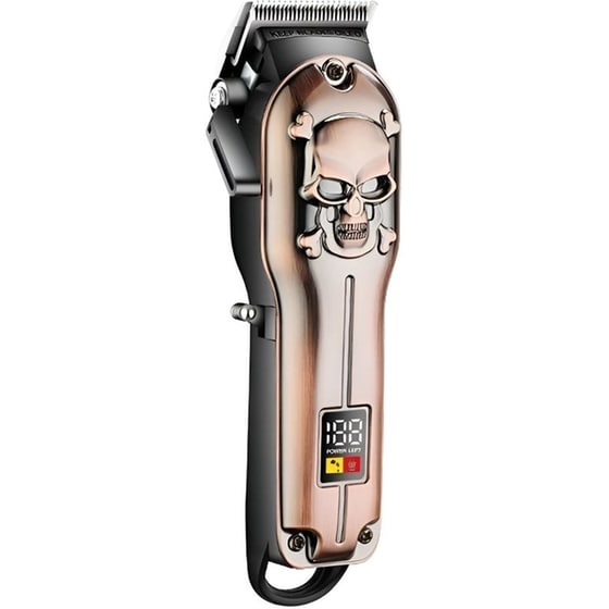 KEMEI KM-2618 Κουρευτική Μηχανή Επαναφορτιζόμενη Καφέ image 0