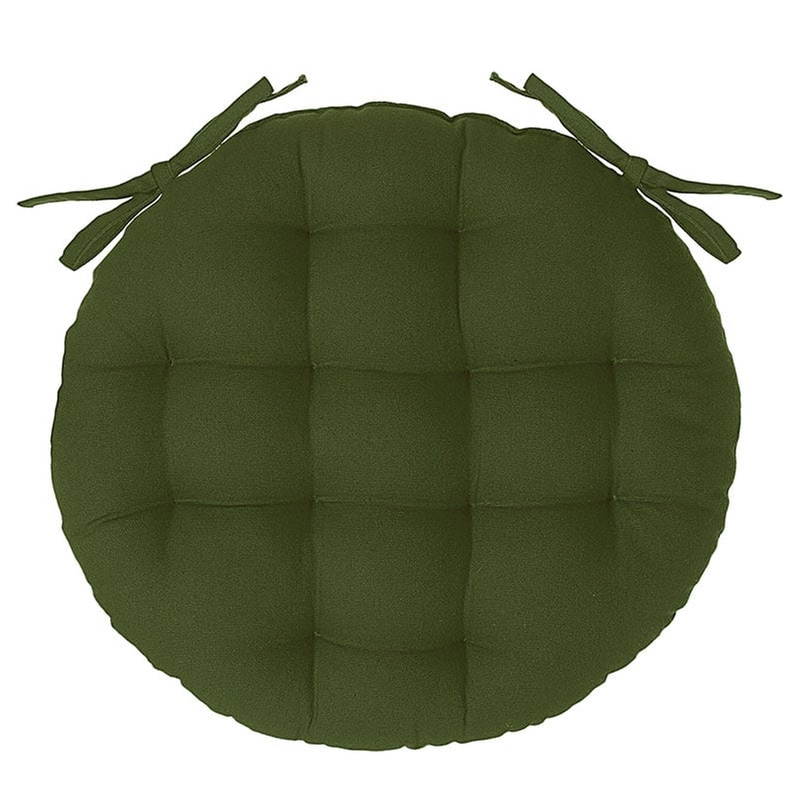 SPITISHOP Μαξιλάρι Καρέκλας Spitishop 131649k Φ38cm - Χακί