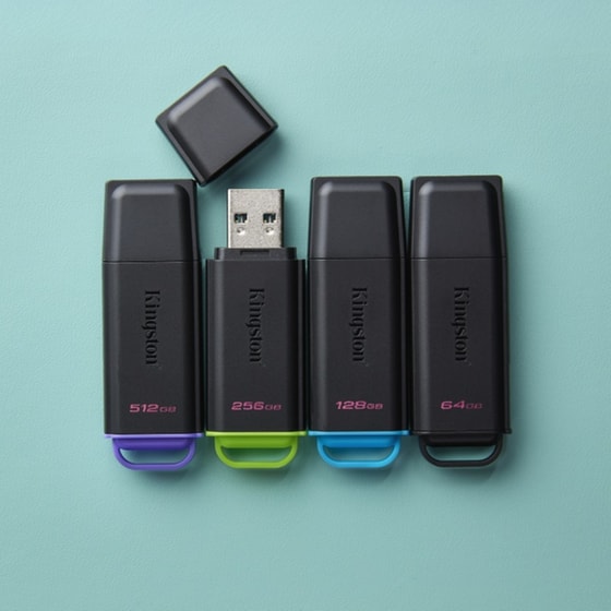 Kingston Technology DataTraveler 64GB Portable USB 3.2 Gen 1 Exodia Μαύρο image 7