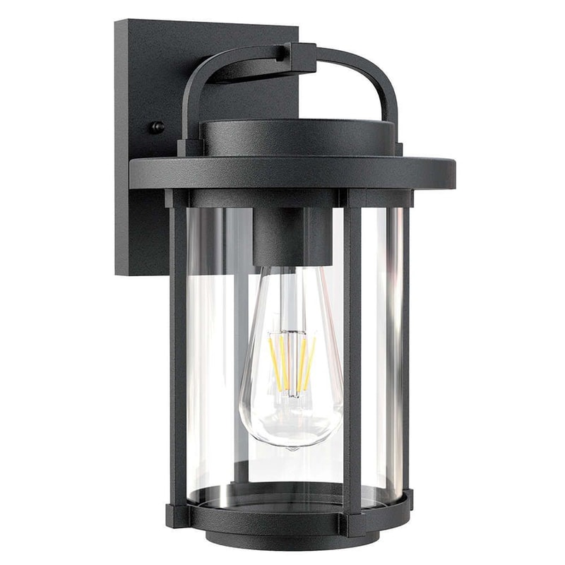 VIOKEF Απλίκα Viokef Kimolos 4255200 από Αλουμίνιο/Ακρυλικό - Μαύρη