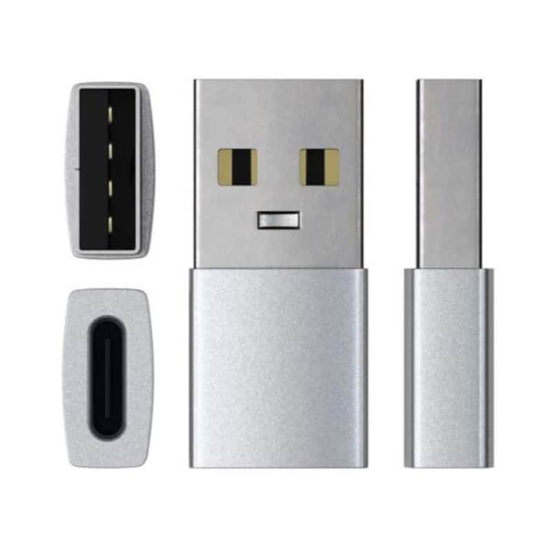 SATECHI Αντάπτορας Satechi USB-A male σε USB-C male Μαύρο