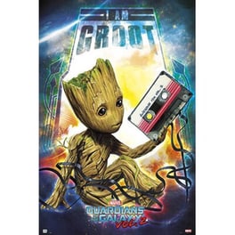 Αφίσα Guardians of the Galaxy Groot Κάθετη 61 x 91.5 cm