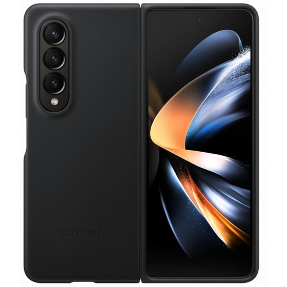 Θήκη Samsung Galaxy Z Fold 4 - Samsung Leather Case - Black image 4