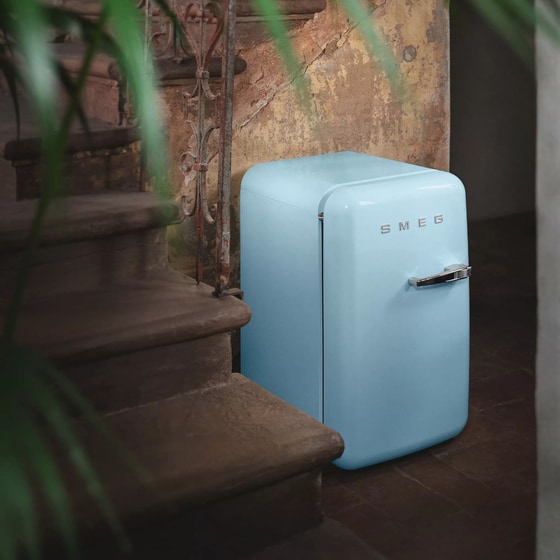 SMEG FAB5LPB6 34 Lt Pastel Blue Ψυγείο Mini Bar image 1