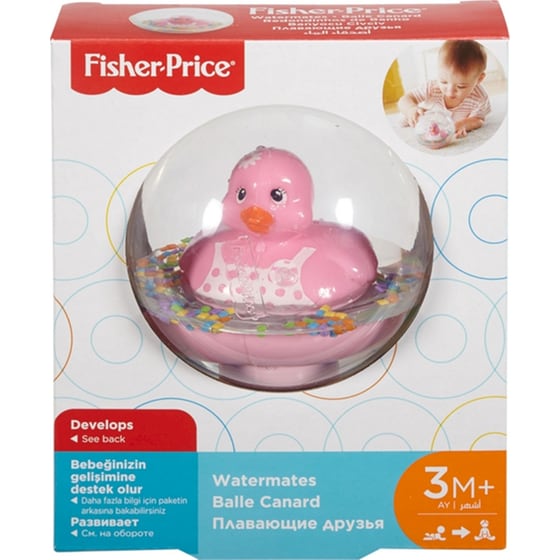 Fisher Price Παιχνίδι Μπάνιου Μπαλίτσα Με Παπάκι -Τυχαία Επιλογή Σχεδίου image 4