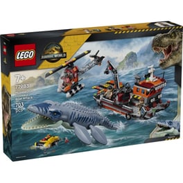 LEGO® Jurassic World Mosasaurus Dinosaur Boat Attack (77983)