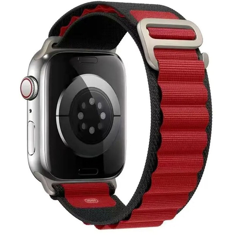 Λουράκι Sonique Alpine Loop Band για Apple Watch 42/44/45/49mm - Black/Red