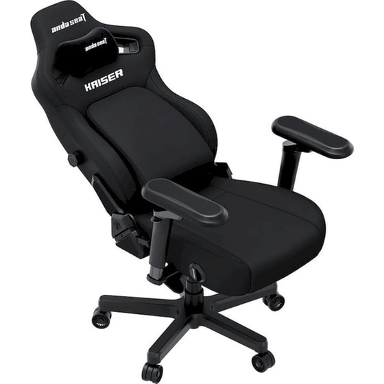 Καρέκλα Gaming Anda Seat Kaiser 4 V2 XLarge με 6D Μπράτσα Υφασμάτινη - Μαύρη image 2