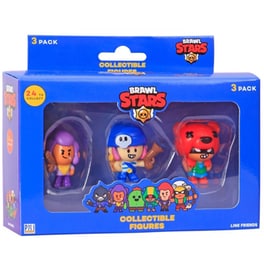 Φιγούρες Σφραγίδα PMI Brawl Stars BRW5021 (3τμχ)