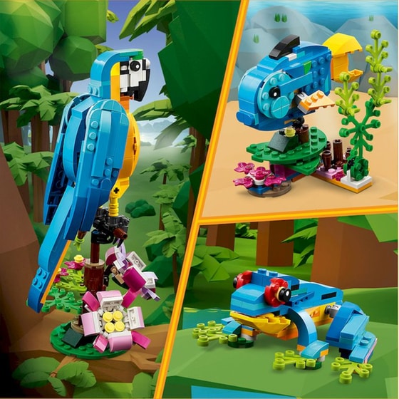 LEGO® Creator 3in1 Exotic Parrot (31136) image 3