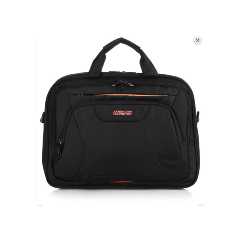 Τσάντα Laptop 15.6 American Tourister - Μαύρο/ Πορτοκαλί