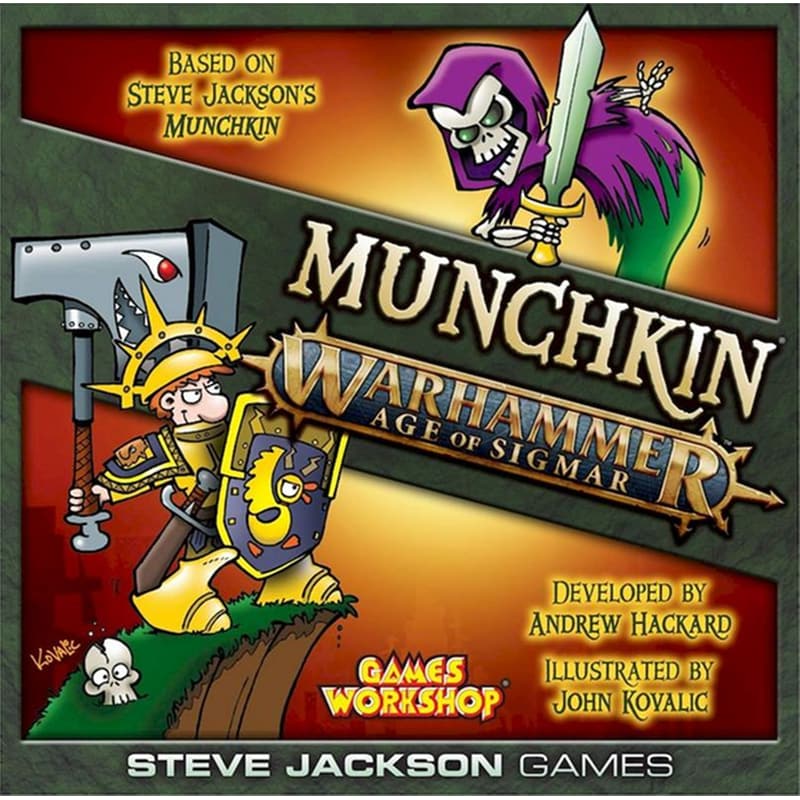 STEVE JACKSON GAMES Επιτραπέζιο Παιχνίδι Steve Jackson Game Munchkin Warhammer Age Of Sigmar