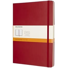 Σημειωματάριο Moleskine Scarlet Ριγέ Κόκκινο XL (1 Τεμάχιο)