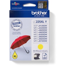 Brother LC225XLY Κίτρινο Μελάνι Εκτυπωτή LC-225XLY
