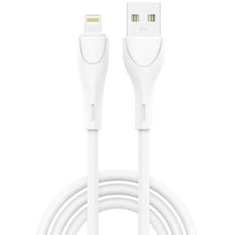 Καλώδιο δεδομένων Inos INOSNS-68582 Lightning σε USB-A - Λευκό