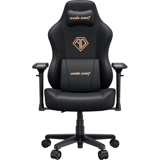 Καρέκλα Gaming Anda Seat Phantom 3 Pro από Τεχνητό Δέρμα - Μαύρη image 0