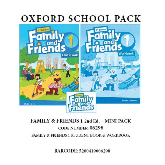Family & Friends 1 (II ed) MINI PACK - 06298 image 0