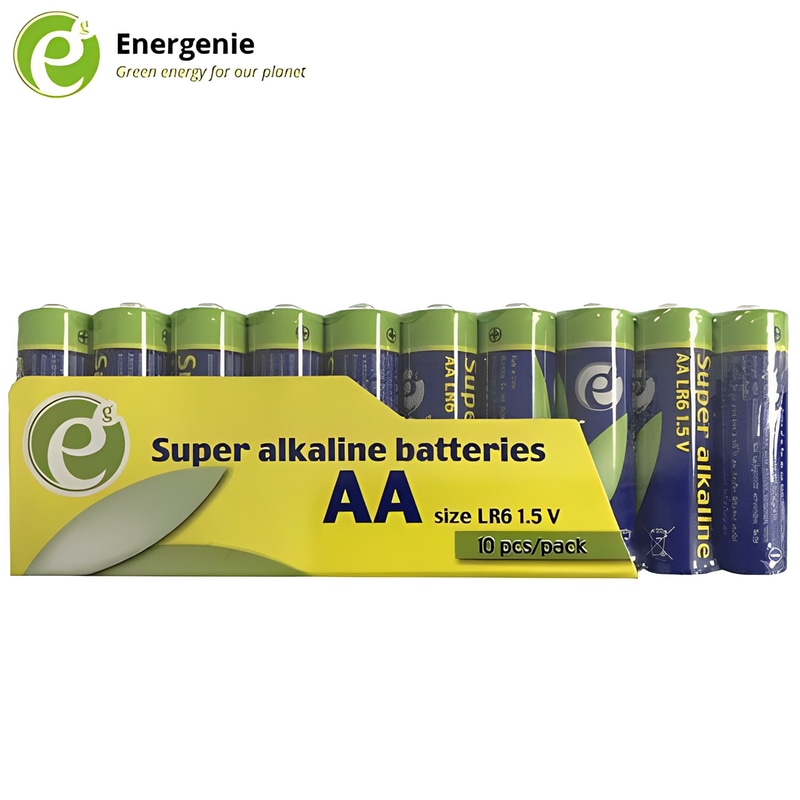 ENERGENIE Energenie Αλκαλικές Μπαταρίες ΑΑ 1.5V 10τμχ