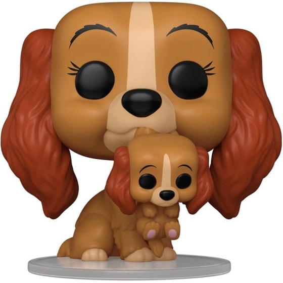 FUNKO POP! DISNEY LADY WITH PUPPY 1553 image 0