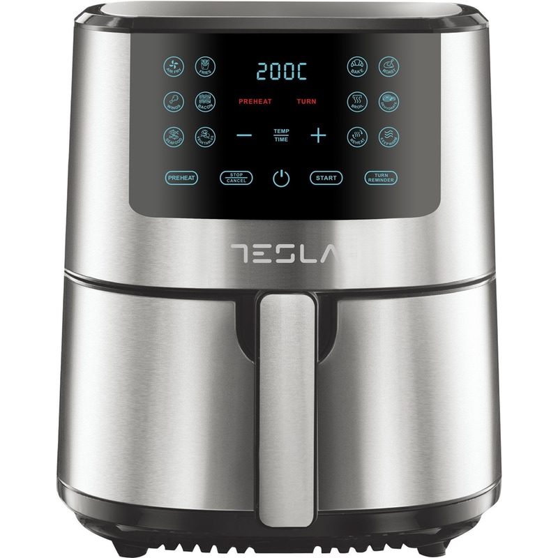 TESLA AF501BX 1300 W με Αποσπώμενο Κάδο 5 L Ασημί Φριτέζα Αέρος