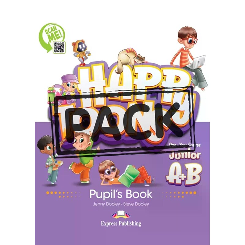 HappyToons Junior A+B - Pupils Book