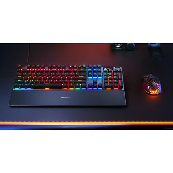 Steelseries Apex Pro Gen3 Gaming Μηχανικό Ενσύρματο USB Πληκτρολόγιο RGB Μαύρο (US) image 3