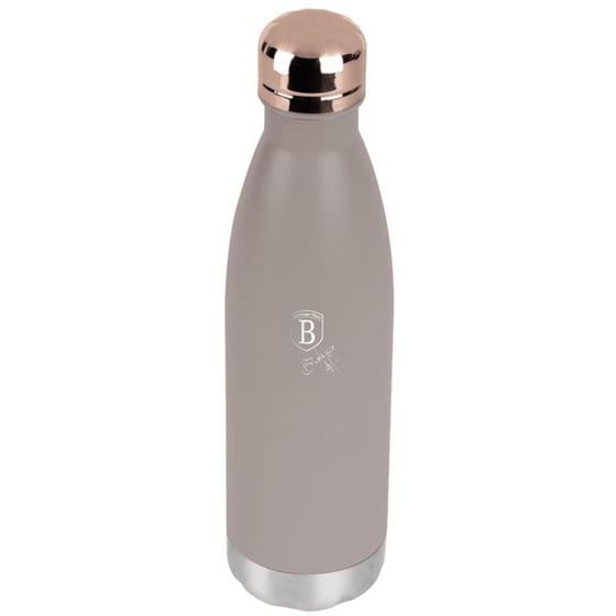 Μπουκάλι Θερμός Berlinger Haus Ανοξείδωτο Taupe 500ml image 1