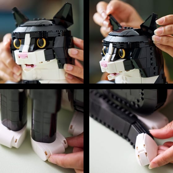 LEGO® Ideas Tuxedo Cat (21349) image 20