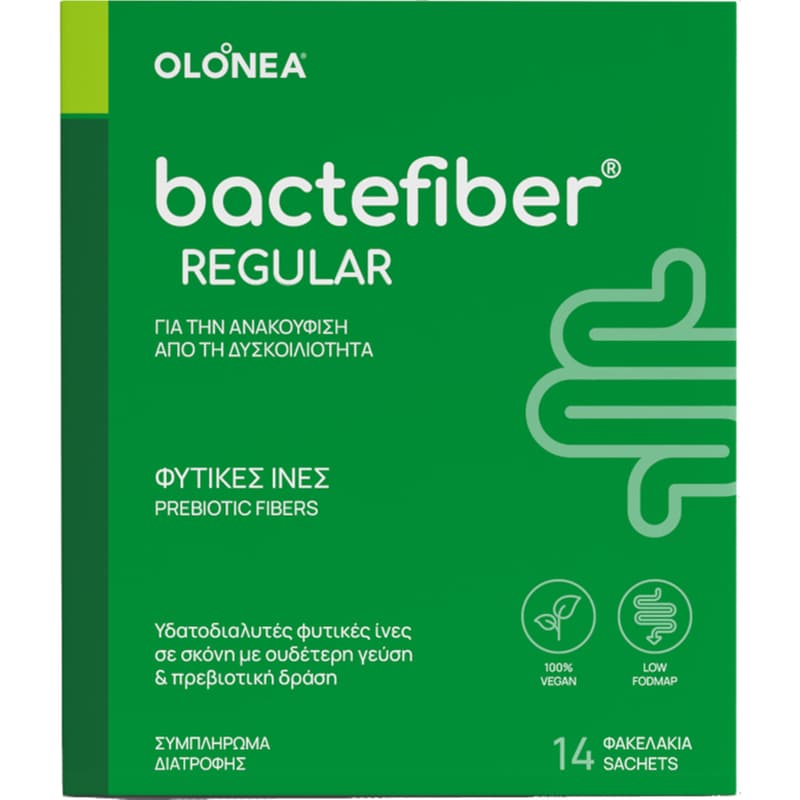 Ειδικό Συμπλήρωμα Διατροφής Olonea Bactefiber Regular - 14 φακελάκια