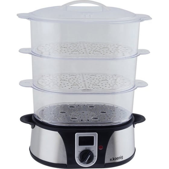H.KOENIG VAP12 1000 W 12 L Inox Ατμομάγειρας image 0