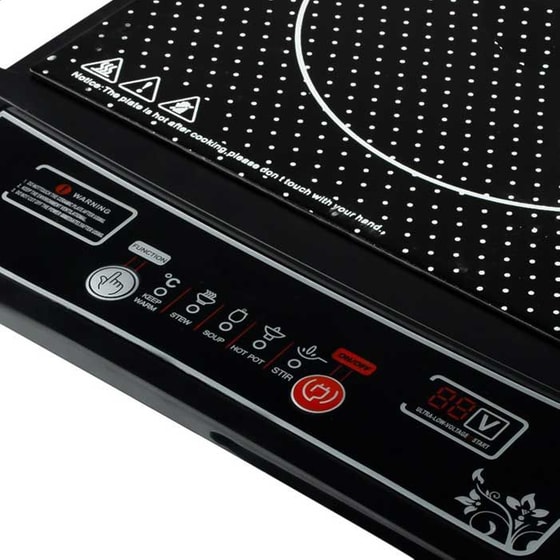 CHEFFINGER CF-IND2000 2000 W Μονή Επαγωγική Επιτραπέζια Εστία image 3