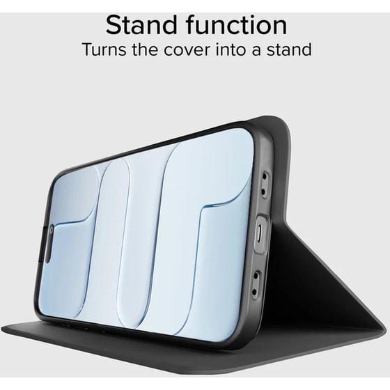 Θήκη Apple iPhone Air - SBS Book-style Case with Stand Support - Black image 3