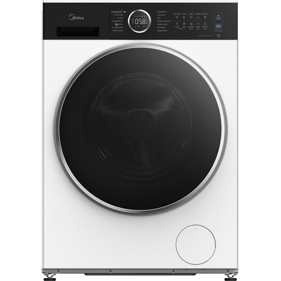 MIDEA MF205W100BA30/W-GR&nbsp;10 kg 1.400 Στροφές Λευκό Πλυντήριο Ρούχων image 0
