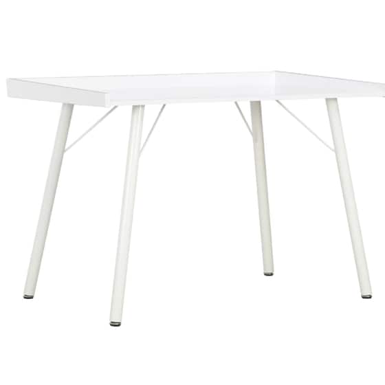 Γραφείο Μελέτης VidaXL από Μοριοσανίδα 90x50cm - Λευκό image 0