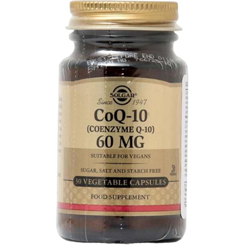 Ένζυμο Solgar CoQ-10 60mg - 30 κάψουλες
