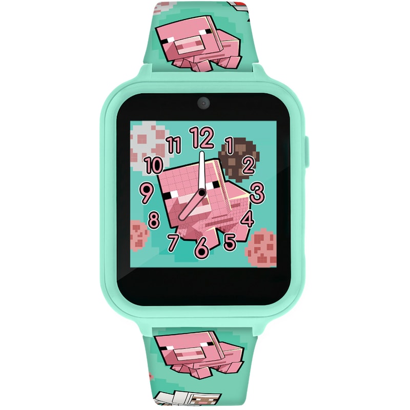 DISNEY Smartwatch Disney Minecraft Pig 40mm - Τιρκουάζ