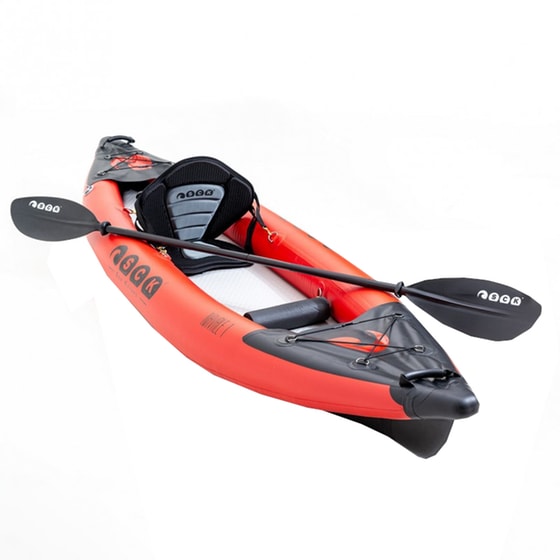 Καγιάκ Φουσκωτό Μονοθέσιο Θαλάσσης SCK Navale 1 285cm - Κόκκινο image 3