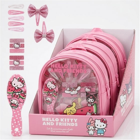 Τσαντάκι Cerda Beauty με Αξεσουάρ Hello Kitty image 1