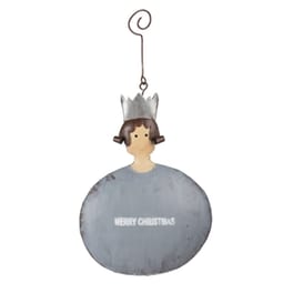 Χριστουγεννιάτικο Στολίδι Baden Πορσελάνινο 1 Τμχ - Merry Christmas